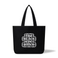 BLACK EYE PATCH (BARBED WIRE OG LABEL LARGE TOTE) BLACK