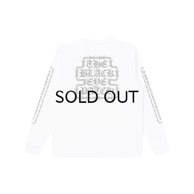 画像2: BLACK EYE PATCH (BARBED WIRE OG L/S TEE) WHITE