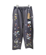 Maison MIHARA YASUHIRO (Price Tag Sticker Printed Sweat Pants) BLACK
