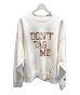 画像1: Maison MIHARA YASUHIRO (Don't Tag Me Printed Sweatshirt) WHITE -30% OFF- (1)