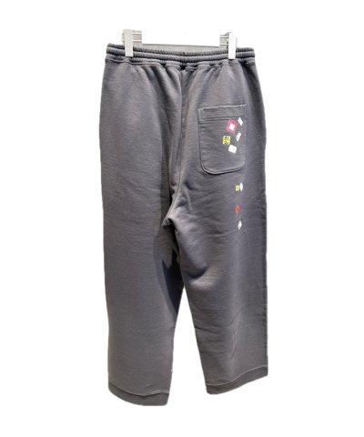 画像2: Maison MIHARA YASUHIRO (Price Tag Sticker Printed Sweat Pants) BLACK