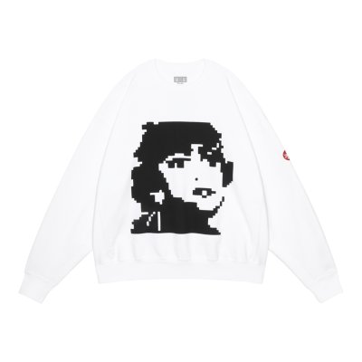 画像1: C.E (PORTRAY CREW NECK) WHITE