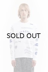 P.A.M. (TEST SHEET LS TEE) WHITE