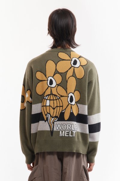 画像2: P.A.M. (WORLD MELT KNIT CREWNECK) MULTI