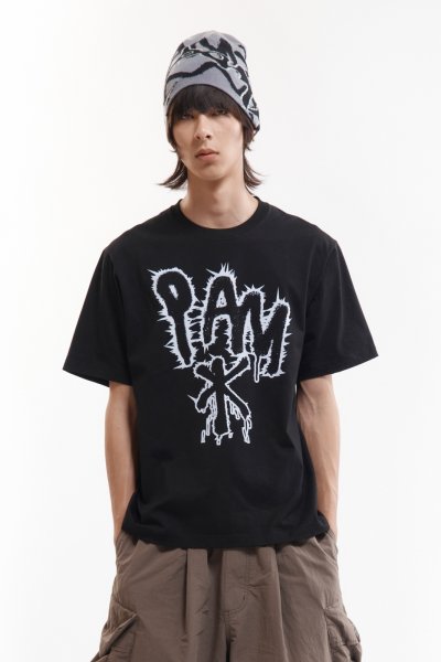 画像1: P.A.M. (ELECTRIK SS TEE) BLACK
