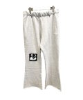 KAMIYA ("Girl Patch" Bootcut Sweat Pants) GRAY
