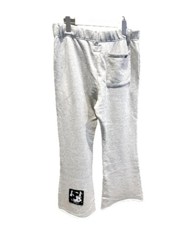 画像2: KAMIYA ("Girl Patch" Bootcut Sweat Pants) GRAY