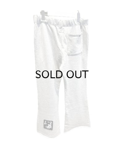 画像2: KAMIYA ("Girl Patch" Bootcut Sweat Pants) GRAY