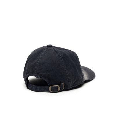 画像2: KAMIYA ("KMY" Distressed Cap) BLACK