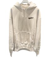WACKO MARIA (WASHED MIDDLE WEIGHT PULLOVER HOODED SWEAT SHIRT) IVORY