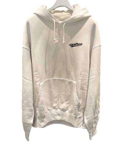 画像1: WACKO MARIA (WASHED MIDDLE WEIGHT PULLOVER HOODED SWEAT SHIRT) IVORY