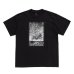 画像1: LQQK STUDIO (FINGERPRINT TEE) WASHED BLACK (1)