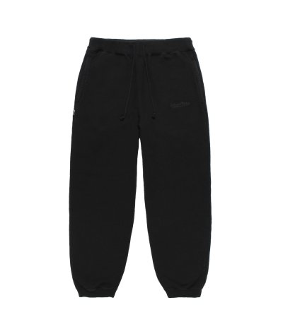画像1: WACKO MARIA (WASHED MIDDLE WEIGHT SWEAT PANTS) BLACK