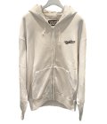 WACKO MARIA (WASHED MIDDLE WEIGHT FULL ZIP HOODED SWEAT SHIRT) IVORY