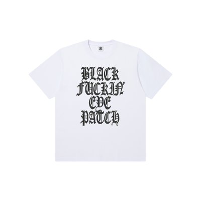 画像1: BLACK EYE PATCH (OE BFEP TEE) WHITE