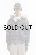 P.A.M. (ABC FUR TRIM HOODED ZIP THRU SWEAT) ABC