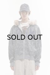 P.A.M. (ABC FUR TRIM HOODED ZIP THRU SWEAT) ABC