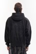 画像2: P.A.M. (SHAPE SHIFT HOODED ZIP THRU SWEAT) BLACK WASH (2)