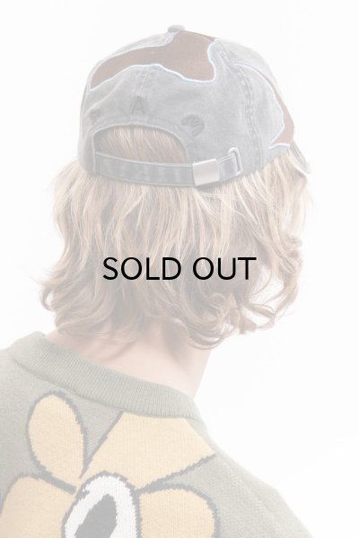 画像3: P.A.M. (OUTLINE LOGO CAP) BLACK WASH