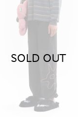 P.A.M. (DECAL SWEATPANT) BLACK WASH