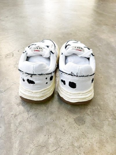 画像3: Maison MIHARA YASUHIRO ("OLIVER" RIPPING CANVAS LOW-TOP SNEAKERS) WHITE