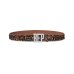 画像1: BLACK EYE PATCH (LEOPARD LETTERS BELT) MULTI (1)