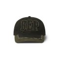 BLACK EYE PATCH (FABRIC INITIALS PATCHED CAP) OLIVE