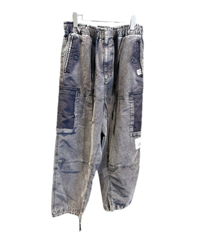 画像1: Maison MIHARA YASUHIRO (Damaged Cargo Pants) BLACK