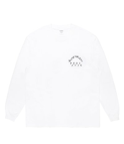 画像2: WACKO MARIA (WASHED HEAVY WEIGHT CREW NECK LONG SLEEVE T-SHIRT TYPE-1) WHITE