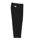 WACKO MARIA (DOUBLE PLEATED CHINO TROUSERS) BLACK
