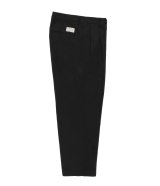 WACKO MARIA (DOUBLE PLEATED CHINO TROUSERS) BLACK
