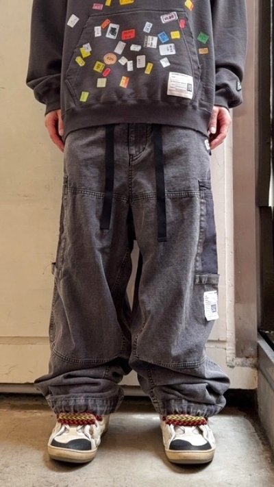 画像3: Maison MIHARA YASUHIRO (Damaged Cargo Pants) BLACK