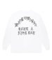 画像1: WACKO MARIA (WASHED HEAVY WEIGHT CREW NECK LONG SLEEVE T-SHIRT TYPE-1) WHITE (1)