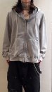 画像3: Maison MIHARA YASUHIRO (Bleached Zip-up Hoodie) KHAKI (3)