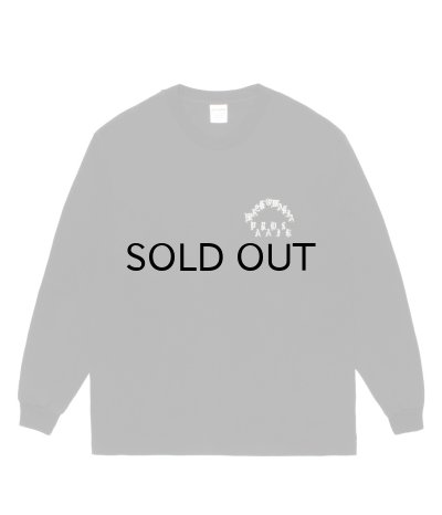 画像2: WACKO MARIA (WASHED HEAVY WEIGHT CREW NECK LONG SLEEVE T-SHIRT TYPE-1) BLACK