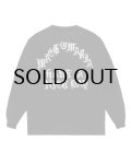WACKO MARIA (WASHED HEAVY WEIGHT CREW NECK LONG SLEEVE T-SHIRT TYPE-1) BLACK