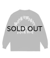 WACKO MARIA (WASHED HEAVY WEIGHT CREW NECK LONG SLEEVE T-SHIRT TYPE-1) BLACK