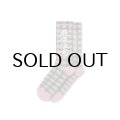BLACK EYE PATCH (CHECKED HWC SOCKS) PINK