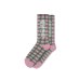 画像1: BLACK EYE PATCH (CHECKED HWC SOCKS) PINK (1)