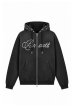 画像1: BREATH (PEARL STUDS ZIP HOODIE) BLACK (1)