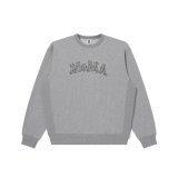 BLACK EYE PATCH (OG LABEL MUSEUM LOGO CREW SWEAT) H.GRAY
