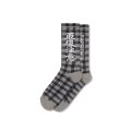 BLACK EYE PATCH (CHECKED HWC SOCKS) GRAY