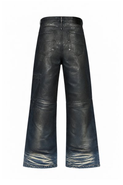 画像2: BREATH (COATING DENIM PANTS) INDIGO
