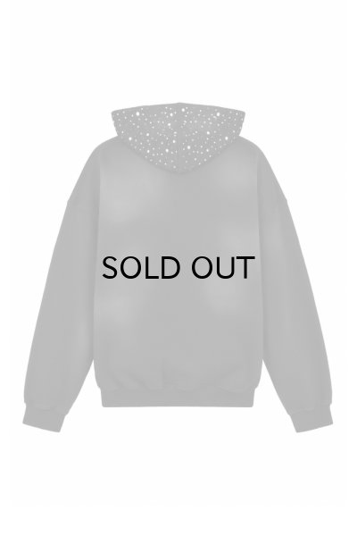 画像2: BREATH (PEARL STUDS ZIP HOODIE) BLACK