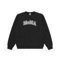 BLACK EYE PATCH (OG LABEL MUSEUM LOGO CREW SWEAT) BLACK