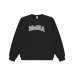 画像1: BLACK EYE PATCH (OG LABEL MUSEUM LOGO CREW SWEAT) BLACK (1)