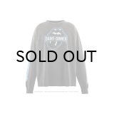 SAINT Mxxxxxx (TRS_LS T-SHIRT_FIRE) BLACK