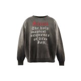 SAINT Mxxxxxx (CREW NECK SWEAT_SAINT) BLACK