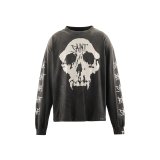 SAINT Mxxxxxx (BAPE_LS T-SHIRT_SKULL) BLACK