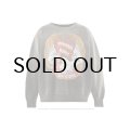 SAINT Mxxxxxx (TRS_CREW NECK SWEAT_LIPS&TOHGUE) BLACK